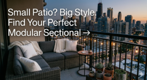 Modular outfit sectional sofas